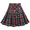 Red Green Plaid, variant on Girls Skirt Back School Uniform Red Tartan Skirt 6 Years