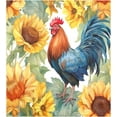 thumbnail image 6 of GZHJMY Rooster Sunflower Dishwasher Magnet Cover Dishwasher Front Door Cover Magnet Sticker, Trimmable Refrigerator Dishwasher Magnetic Decals Kitchen Appliance 20 x 26 Inches Home Decor, 6 of 6