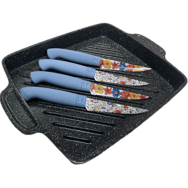 The Pioneer Woman 10 in Square Oven Safe Grill Pan