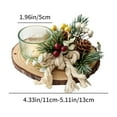 thumbnail image 3 of Wooden Christmas Candle Holder - Festive Holiday Decor for Tabletop, Wedding, Party, Home Decoration - Durable Movable Cup Candlestick Centerpiece for Living Room, Bedroom, Dining Room, 3 of 6
