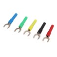 thumbnail image 2 of Connecteurs Filaires de Type U, Maximum. Connecteurs Filaires à Fourche 36a 5 Couleurs Espacement de 8 Mm / 0,3 Po pour Multimètre pour Applications Électroniques, 2 of 8
