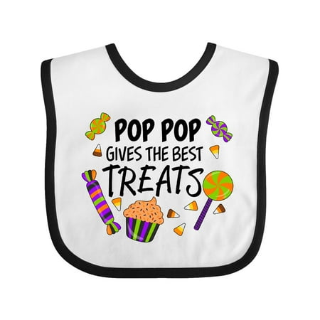 Pop Pop Gives the Best Treats- Halloween candy Baby