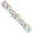 Easter and Bunnies, variant on Easter and Watering Cans Cream Pattern Table Runner,Kitchen Dining Table Decoration for Home Party Decor,13.8"x108" Heat Resistant,Wrinkle-Free,Machine Washable