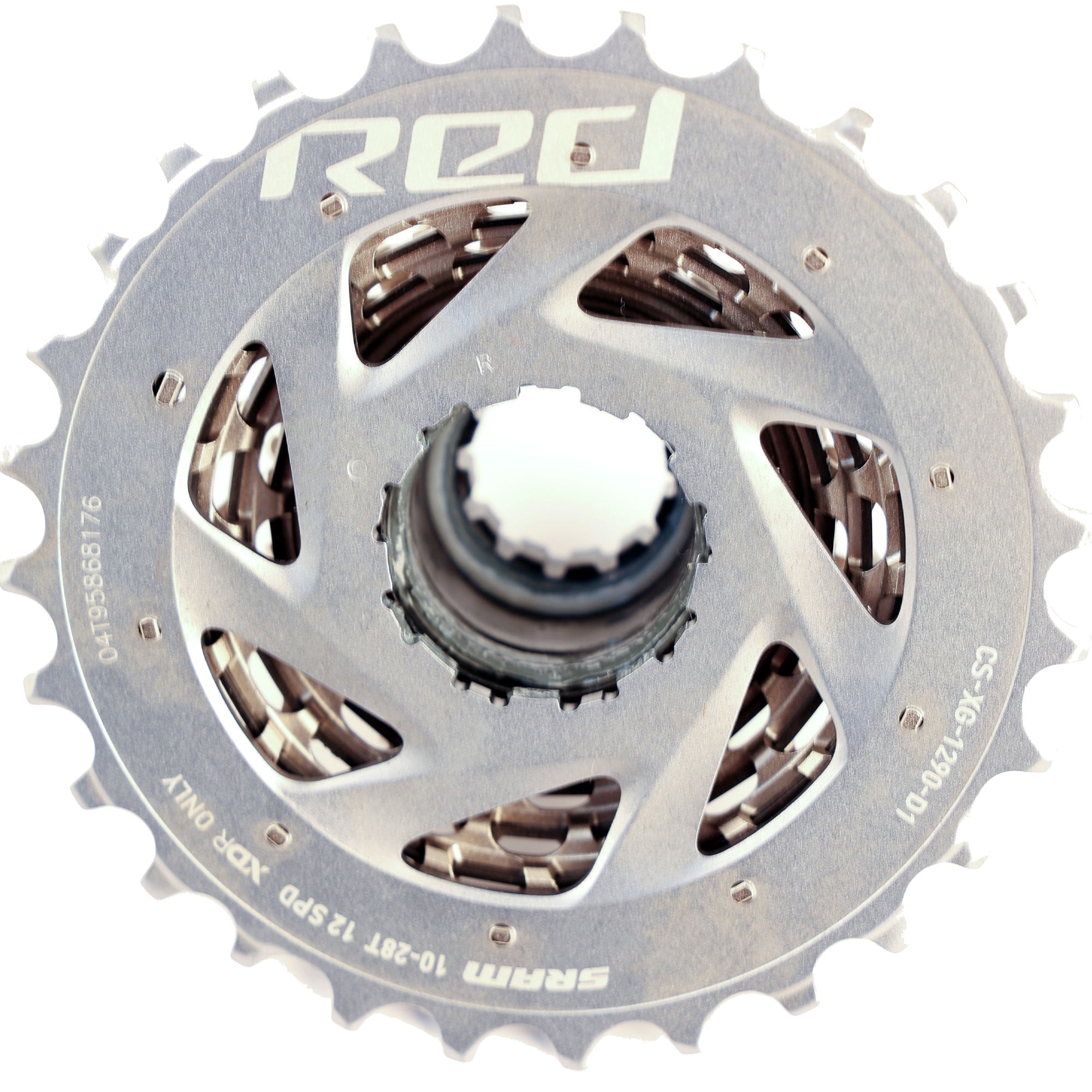SRAM Red XG1290 D1 12-Speed Bicycle Gear Cassette: 10-28 SRAM Red XG1290 D1 12-Speed Bicycle Gear Cassette: 10-28