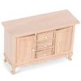 thumbnail image 3 of Gabinete de casa de muñecas, muebles de cajón de gabinete 1:12 Muebles de casa de muñecas Mini muebles Estándares líderes en la industria, 3 of 8