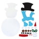 thumbnail image 2 of DIY Fieltro Muñeco De Nieve Regalos Para Niños Adorno De Navidad Desmontable Pared, 2 of 7