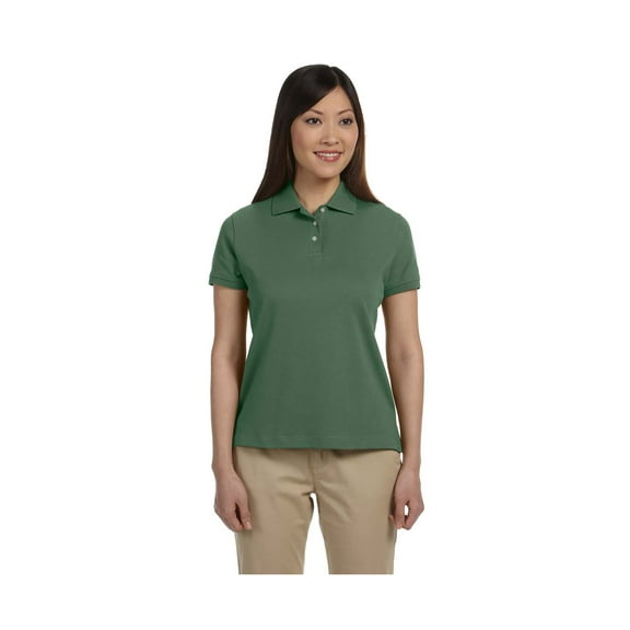 Devon & Jones Women's Solid Perfect Polo Shirt, Style D140SW