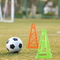 thumbnail image 5 of GAXIRE 6Pcs Green Training Cones for Soccer Practice and Obstacle Course Training, 5 of 8