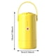 thumbnail image 5 of Secadora de ropa eléctrica portátil Máquina secadora UV con bolsa de ropa (Amarillo Reino Unido), 5 of 8