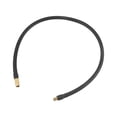 thumbnail image 1 of Adaptador de mandril de manguera de extensión de inflador de neumáticos roscado de 60 cm, tubo de bomba de aire, tubo de válvula de neumático para coche, camión, bicicleta, MTB, caucho de cobre, tono cobre negro Unique Bargains mandriles de llantas, 1 of 7
