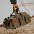 thumbnail image 1 of Bolsa de tela para herramientas de jardinería Bolsa de mano para herramientas de jardinería al aire libre organizador de accesorios de tienda bolsa de viaje portátil con múltiples bolsillos para acampar al aire libre FLhrweasw Nuevo, 1 of 7