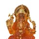 thumbnail image 3 of Estatua hindú, decoración tallada a mano de resina, escultura de estatuilla de Buda transparente para mesa, decoración de Colco Estatua de Buda de resina, 3 of 8