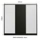 thumbnail image 3 of Ropero Closet Madesa 3 Puertas N/N/B CP, 3 of 5