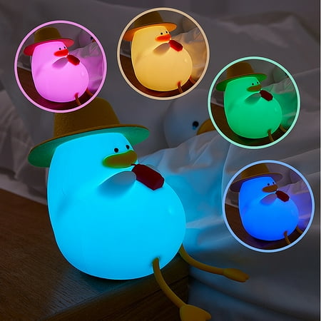 

Duck lamp Cute Seagull Night Light for Kids with Warm Color & Dimming Function 1200mAh Rechargeable Duck Night Light with 20 Timer & Touch Control Warm White