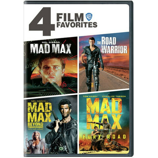 Motel Modernize robbery Mad Max: 4-Film Collection (DVD) - Walmart.com
