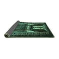 thumbnail image 2 of Ahgly Company Indoor Rectangle Persian Turquoise Blue Traditional Area Rugs, 4' x 6', 2 of 4