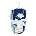 thumbnail image 2 of Hudson Baby Infant Boy Cotton Bib and Burp Cloth Set 6pk, Dinosaur, One Size, 2 of 4