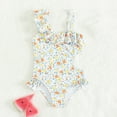 thumbnail image 2 of TAIAOJING Toddler Baby Girls Swimsuit Girls Swimsuit Children'S Ruffled Floral Children'S Piece Swimsuit Piece Swimsuit Bikini, 2 of 8