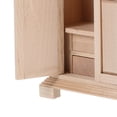 thumbnail image 3 of Mini Armoire de Maison Modèle Miniature Armoire en Bois Meubles de Maison de Poupée Modèle 1:12, 3 of 9