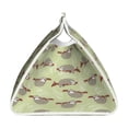 thumbnail image 3 of Lsque Twig Sloth Printed Long Tissue Box Cover Holder, Facial Paper Organizer Dispenser,Triangle with Bottom Belt, PVC Leather Decorative Organizer, 3 of 9