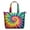 Rainbow Tie Dye, variant on Colorful Rainbow Tie Dye Spiral Pattern Travel Tote Bags for Women Carry On,Large Weekender Bags for Women Travel,Multi Functional Duffle Bag for Work,Shopping,Sports