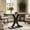 Gray Black, variant on Fnova 40" Modern Console Table, Industrial Wood Narrow Entryway Table with Geometric Base, Accent Table for Living Room, Entrance, Foyer