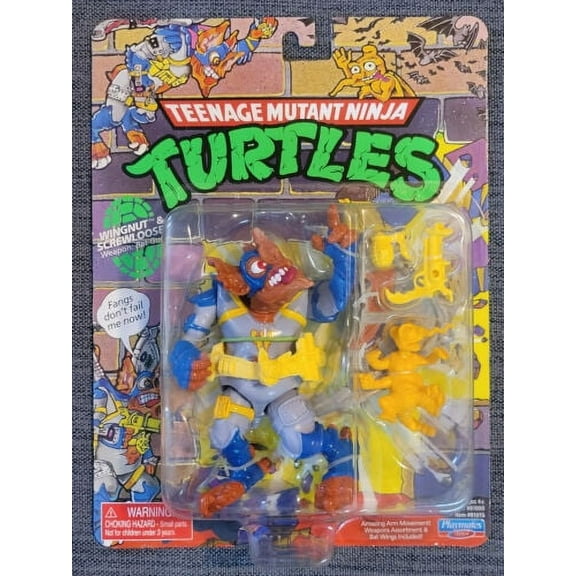 Teenage Mutant Ninja Turtles Wingnut Screwloose Classic Action Figure