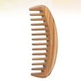 thumbnail image 4 of 1Pack Wood Massage Comb for Curly Hair Scalp Massage Anti-Static Design, 4 of 8