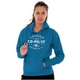 thumbnail image 3 of Alien Believer UFO Hunter Copilot Hoodie Sweatshirt Women Men Brisco Brands X, 3 of 6