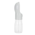 thumbnail image 3 of Botella de agua para perros a prueba de fugas, apta para lavavajillas, botella portátil para beber para mascotas, para gatos, cachorros, conejos, 380 ml, gris S, 3 of 12