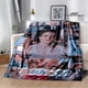 thumbnail image 4 of Heartstopper manta estampada de franela cálida, suave y cómoda, manta de Picnic, forros de cama, regalo de cumpleaños, 4 of 4