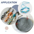 thumbnail image 4 of 1/4 Inch Polypropylene Rope Braided Ropes, 328ft Nylon Rope for Clothesline, Camping, Hiking Lake Blue, 4 of 6