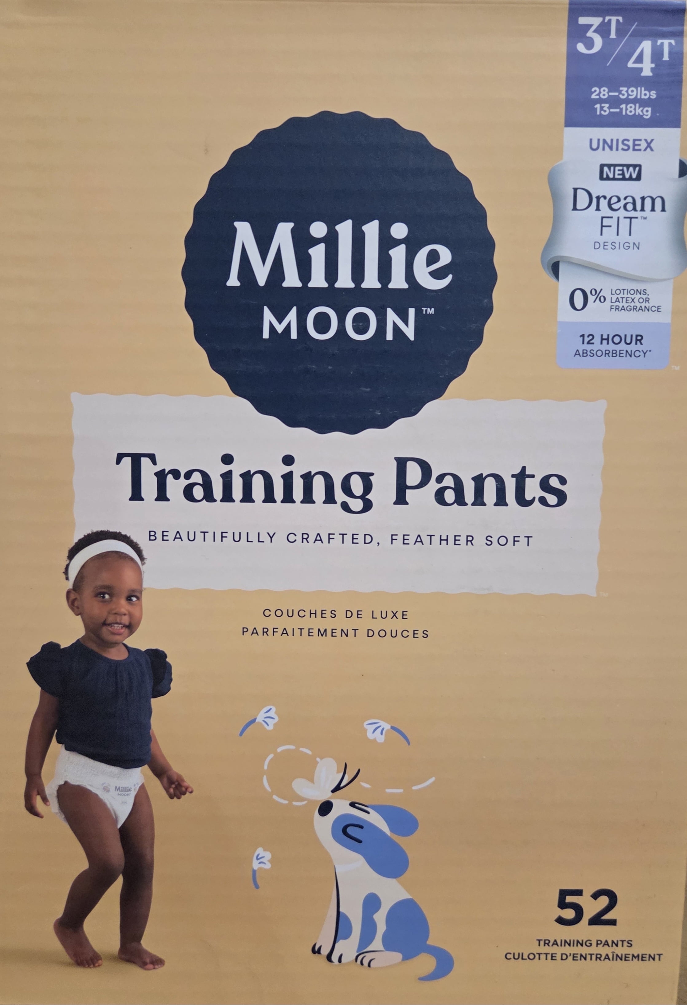 Millie Moon Potty Training Pants, 3T-4T Toddler