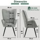 thumbnail image 3 of Sillón FurnitureR Respaldo Alto Individual de Moderno Gris, 3 of 9