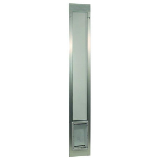 Ideal Pet Products IPP-75PATMM Fast Fit Pet Patio Door - Medium, Silver Frame