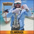 thumbnail image 5 of Glacier Outdoor Islamorada Sun Glove Unisex UV Protection Fingerless Summer Gloves, Green Camo S, 5 of 15