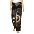 thumbnail image 2 of Goofa Casino Card Soccer Printed Soft Pajama Pants for Women, Wide Leg Comfy Casual Lounge Yoga Pants-Small, 2 of 9