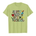 thumbnail image 4 of FhsagQ T-Shirt Décontracté Imprimé Mode Manches Courtes Col Rond Ample pour Filles du 7 Juillet Printemps 2T Vert Pâques 5-6 Ans, 4 of 4