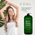 thumbnail image 4 of Majestic Pure Tea Tree Body Wash - Formulated to Combat Dry, Flaky Skin - Soothes, Nourishes and Moisturizes Irritated, Chapped, Problem Skin Areas - (Packaging may Vary) -16 fl. oz, 4 of 8