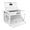 White, variant on 16 - bay, white steel - Simultaneously charge and store 16 devices - In clinic, office, library environments / Keeps cables secure and organized