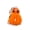 Crystal Red-Octopus Keychain, variant on 1PC 5.7CM 3D Printed Cute Octopus Keychain Octopus Key Ring Animal Model Ornament Bag Hanging Accessory