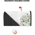 thumbnail image 3 of Spring Flowers Floral Mailbox Cover Magnetic Mailbox Wraps, Colorful Wild Flowers Mailbox Covers Standard Size 18x21 inch,Summer Floral Mail Wrap Post Letter Box Decoration for Outdoor Gardern Yard, 3 of 6
