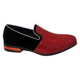 thumbnail image 2 of Men's Dress Shoes Loafer Glitter Tuxedo Stage Fashion Rhinestone Slip On, 2 of 4