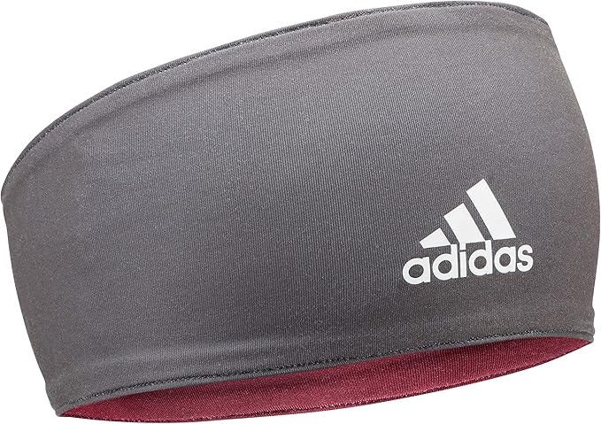 Adidas Unisex Reversible Wide Headband Red photo 2