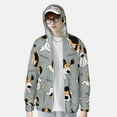 thumbnail image 4 of Gaeub Funny Beagle Active Dog Men's and Women's UPF 50+ Long-Sleeved Sun Protection Clothing, Fishing Shirt Long Sleeve Zip - Small, 4 of 9