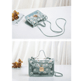 thumbnail image 4 of 2 En 1 Bolsa De Hombro Transparente  Tote Para Mujeres VERDE, 4 of 5