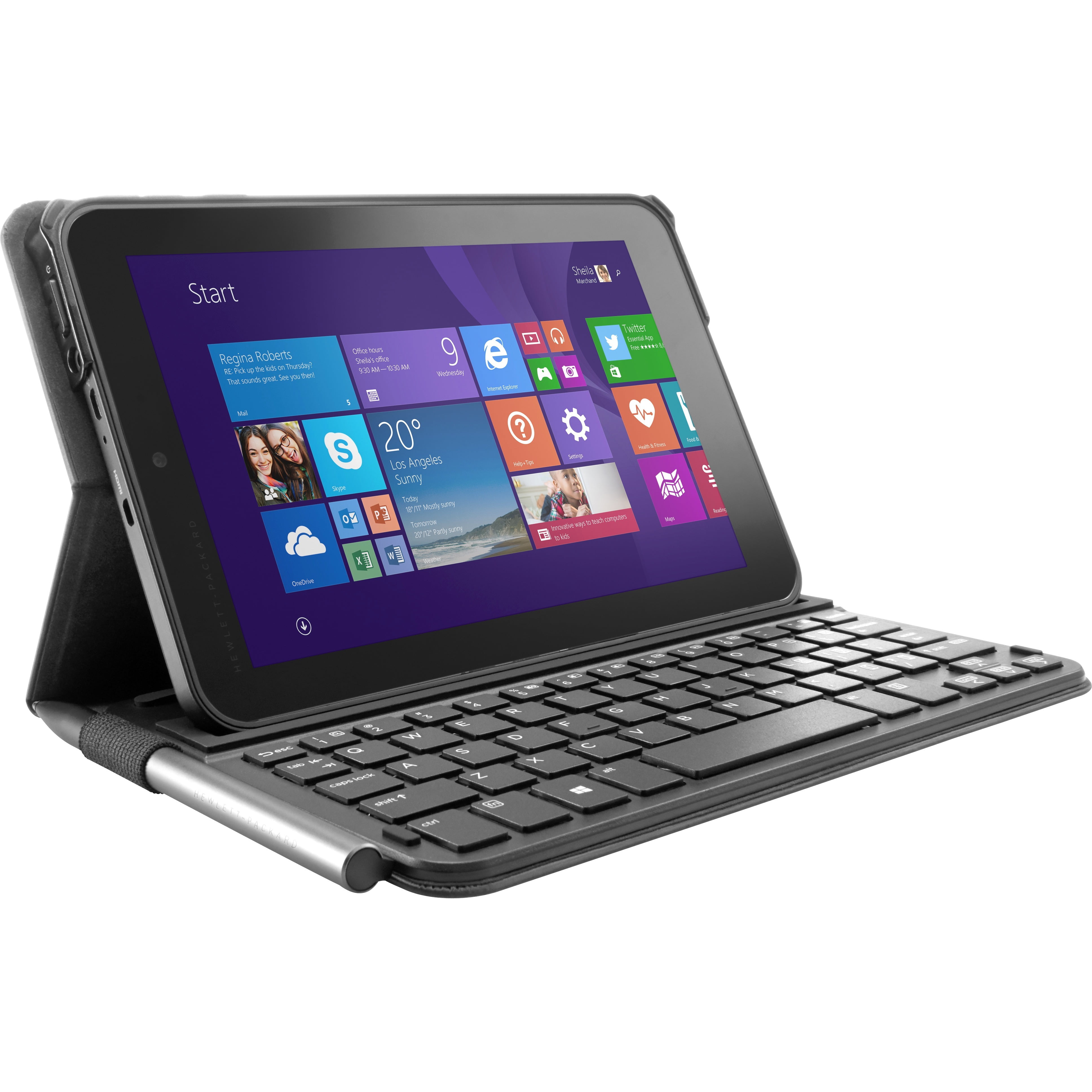 Pro Tablet 408 Bluetooth Keyboard Case
