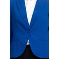 thumbnail image 5 of Peace of Cloth one button ruffle sleeve blazer by Curated Brands, 5 of 8