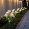 thumbnail image 4 of Solar Peony Flower Lights for Garden Outdoor Waterproof LED Patio Decoration with Auto On Off, 4 of 6