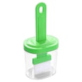 thumbnail image 2 of Silicone Oil Brush with Bottle, Heat Resistant Basting Brush for Cooking Baking Grilling BBQ, Refillable Oil Dispenser Brush with Leakproof Container, Kitchen Gadget, Picnic and Barbecue Use, Green, 2 of 8